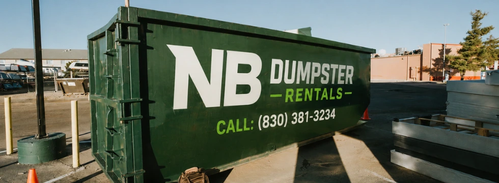 New Braunfels Dumpster Rental Service