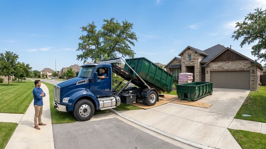 Fast Dumpster Delivery in Cibolo
