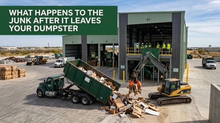 What Happens To The Junk After It Leaves Your Dumpster